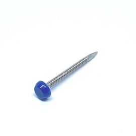 A construção que a cabeça plástica de aço inoxidável prega/fixa a parte superior SUS316 poli fixa 30mm