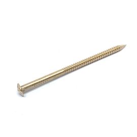 60MM x 3,15 pregos de bronze de Rose Head Ring Shank Silicon para a construção do barco