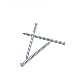 O projeto que de madeira a cabeça perdida inoxidável prega o painel liso da pata fixa 30MM x 1,6
