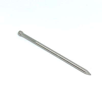 Pregos anulares de Ring Shank SS da cabeça perdida lisa de 4.0X90MM para a madeira