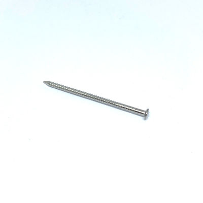Cabeça oval 304 Ring Shank Nails de aço inoxidável de 2.5X50MM