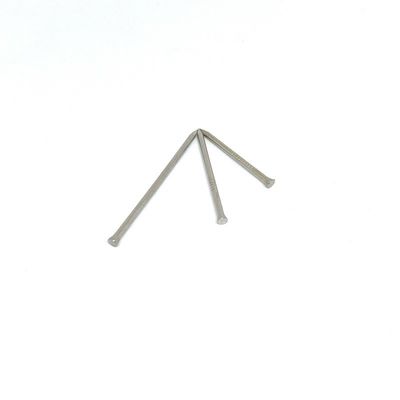Pregos de aço inoxidável lustrados diâmetro da pata lisa de 1.6MM