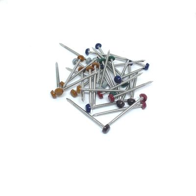 2.0X40mm fora dos anti pregos principais plásticos UV com Ring Shank