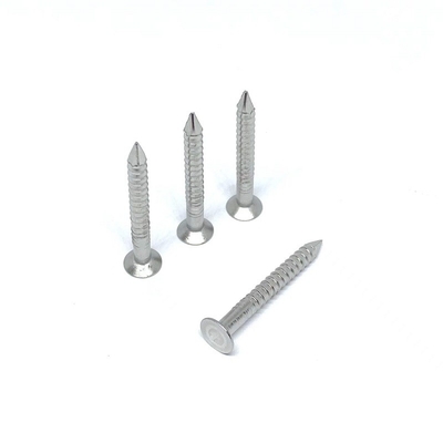 Cabeça de aço inoxidável Ring Shank Nails For Roofing do Decking 3.15X30MM